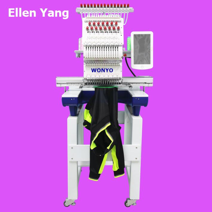 single head 15 needles Embroidery machine