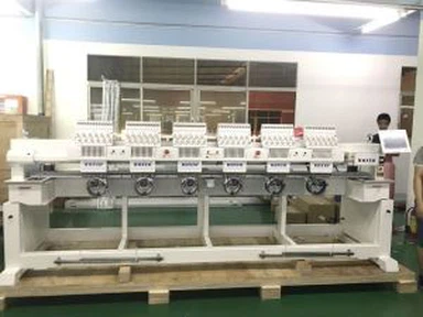 Kombineeritud WONYO 6-juhtmed arvutipõhine Tikkimismasin Cap & T-särkide kõikidele osadele