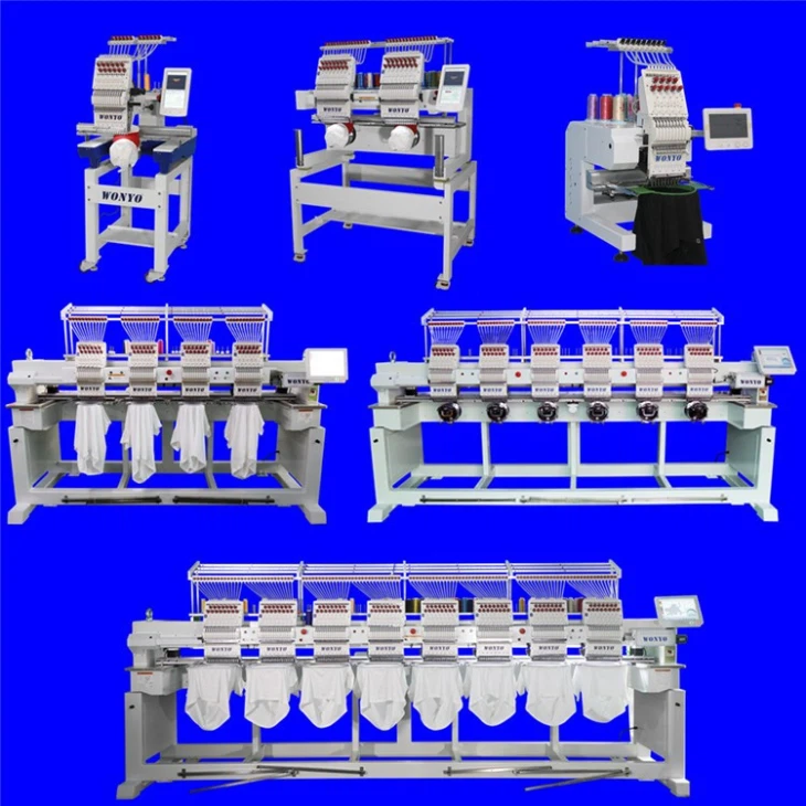 Newest Embroidery Machine Computerized 6 Head