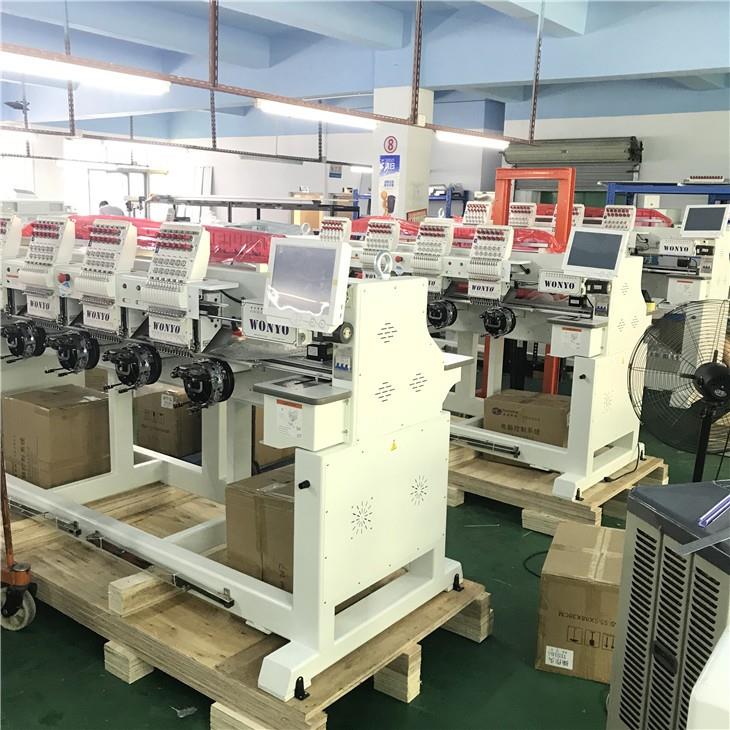 Wonyo Embroidery Machines 4 Head Japan Made For Logo T Shirt Embroidery
