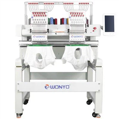 2 Head Custom Sequin ja pealekerimis- Kirjontakoneelle